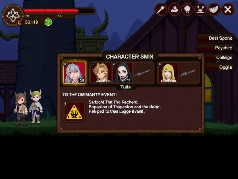 Sarbloh Tenacious Strife Character Selection